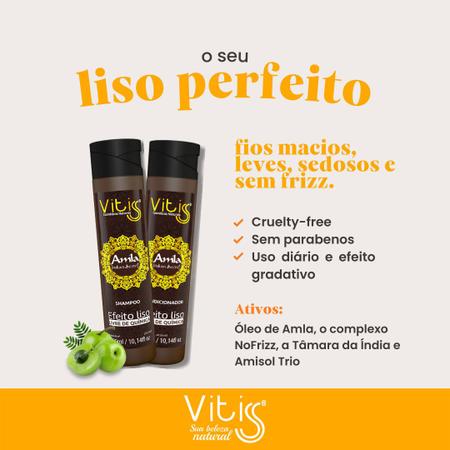 Produtos para cabelo liso - Vitiss Cosméticos Naturais