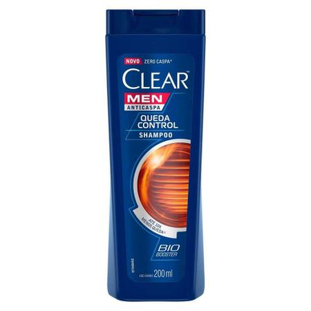 Imagem de Shampoo Anticaspa CLEAR Men Queda Control 200ML