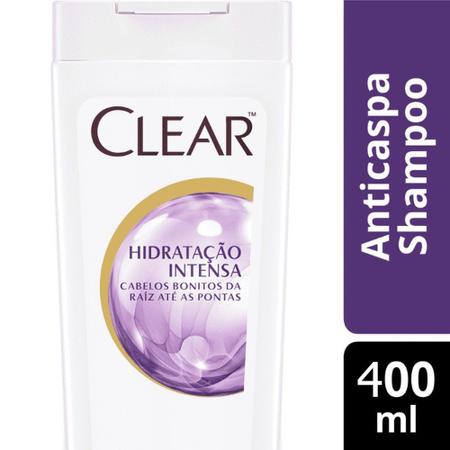 Imagem de Shampoo anticaspa clear women hidratação intensa 400ml