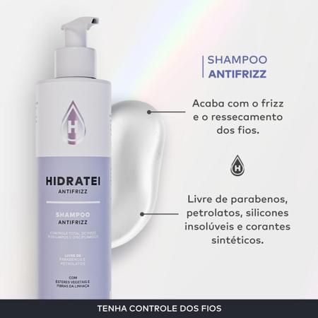 Imagem de Shampoo Antifrizz Hidratei 250mL - Hidratação