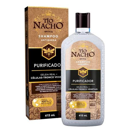 Imagem de Shampoo Antiqueda Purificador Tio Nacho - 415ml