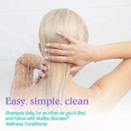 Imagem de Shampoo aprimorador Malibu C Blondes (33,8 onças) - Revitali