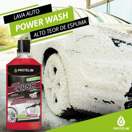 Imagem de Shampoo Automotivo Lava Auto Power Wash Protelim 500ml