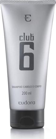 Imagem de Shampoo Cabelo e Corpo Club 6 200ml