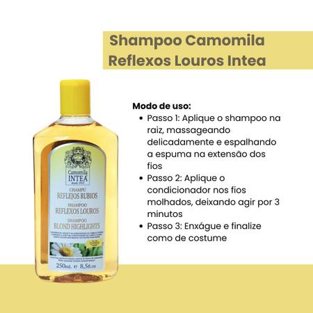 Imagem de Shampoo Camomila Intea Reflexos Louros 250 ml