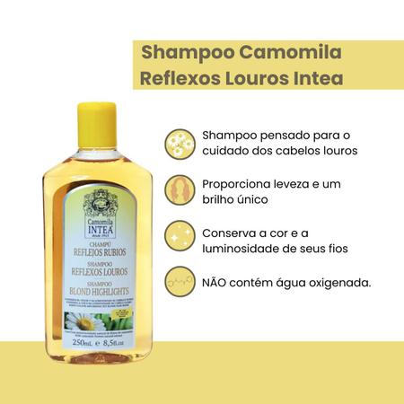 Imagem de Shampoo Camomila Intea Reflexos Louros 250 ml