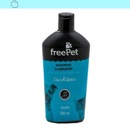 Imagem de Shampoo Clareador Anti Frizz Caes E Gatos 500Ml