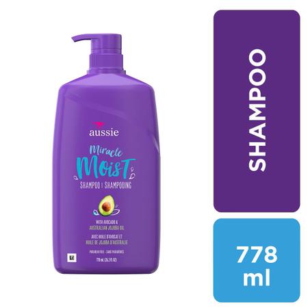 Imagem de Shampoo + Condicionador + Creme Aussie Moist (kit)
