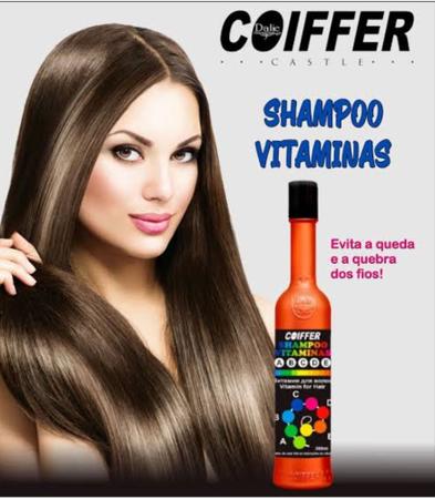 Imagem de Shampoo De Vitaminas Para Queda dos Cabelos Coiffer 300ml