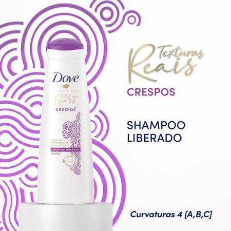 Imagem de Shampoo Dove Crespo Texturas Reais 355ml