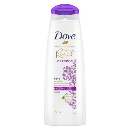 Imagem de Shampoo Dove Texturas Reais Cabelos Crespos 355ml