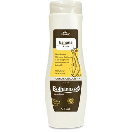 Shampoo e Condic Banana & Chia Bothânico Reduz Volume 500ml Imagem de Shampoo e Condic Banana & Chia Bothânico Reduz Volume 500ml