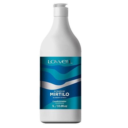 Imagem de Shampoo E Condicionador Lowell Extrato De Mirtilo 1 Litro