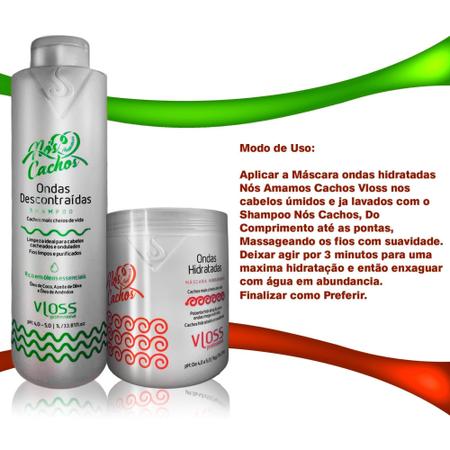 Imagem de Shampoo E Máscara Nós Cachos, Transforme Seus Cachos