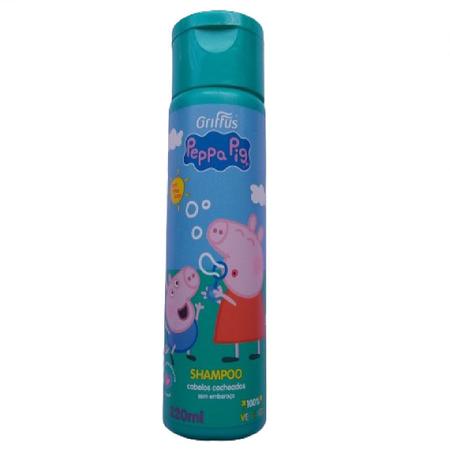 Imagem de Shampoo Griffus Peppa Pig Cabelos Cacheados 220ml