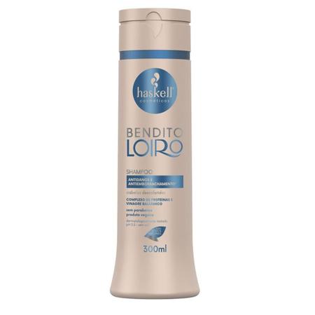 Imagem de Shampoo Haskell Bendito Loiro 300ml Antiemborrachamento