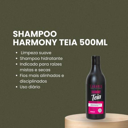 Imagem de Shampoo Hidratante Limpeza Suave Não Danifica Os Fios 500ml