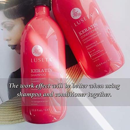 Imagem de Shampoo hidratante  Suave e hidrate, óleo de coco, cabelos cacheados