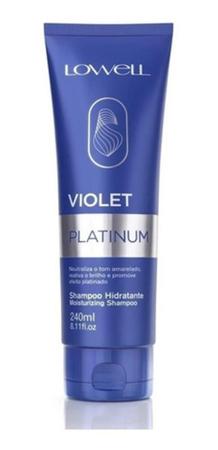 Imagem de Shampoo Hidratante Violet Platinum 240Ml Lowell