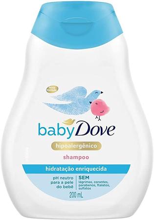 Imagem de Shampoo Hipoalergênico  Baby Dove 200ml