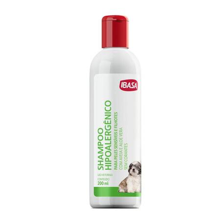 Shampoo Hipoalergenico Ibasa - 200 mL Imagem de Shampoo Hipoalergenico Ibasa - 200 mL