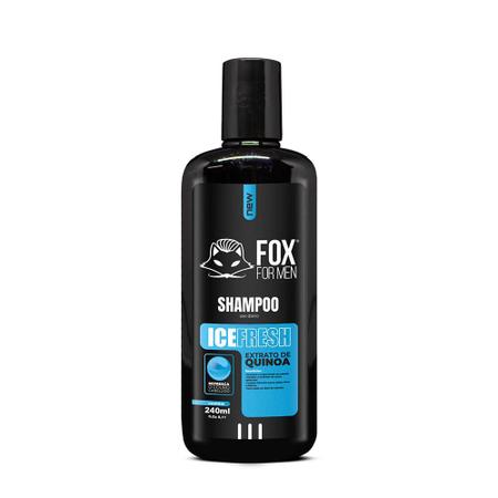 Imagem de Shampoo icefresh 240ml - fox for men - 2 unidades