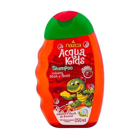 Imagem de Shampoo Infantil Acqua Kids Cabelos Lisos e Finos com 250ml