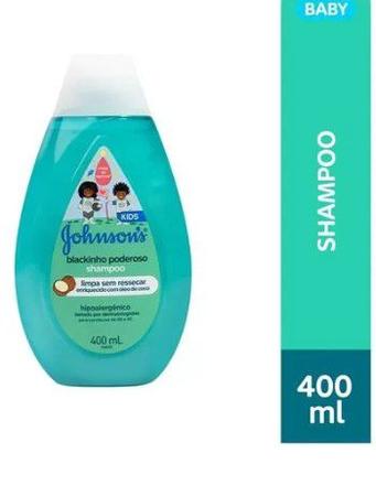 Imagem de Shampoo Infantil Blackinho Poderoso 400ml- Johnson Baby