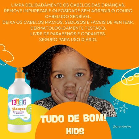Imagem de Shampoo Infantil Vegano ad Dermatologicamente Kids 500Ml