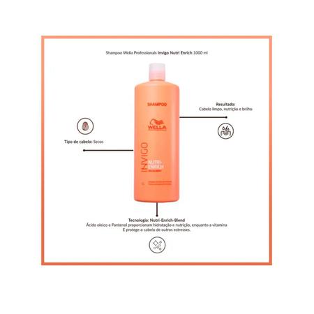 Imagem de Shampoo Invigo Nutri-Enrich 1L - Wella Professionals