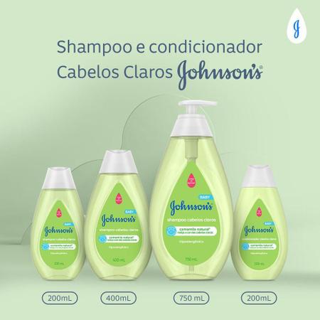 Imagem de Shampoo Johnson's Baby Cabelos Claros 400ml