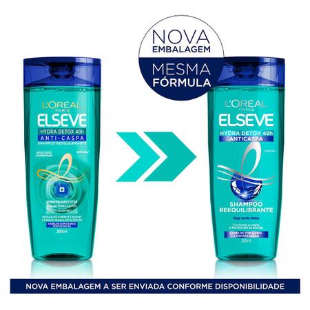 Imagem de Shampoo L'Oréal Paris Elseve - Hydra-Detox Anti-Caspa