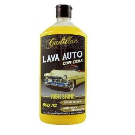 High Shine Shampoo Automotivo Com Cera Cadillac 2 Litros - Shampoo  Automotivo - Magazine Luiza