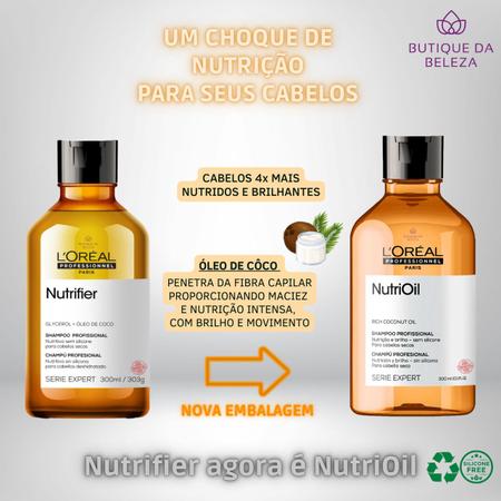 Imagem de Shampoo Loreal Nutrifier 300ml - Nutrição e Hidratação Profissional