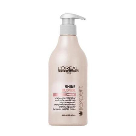 Imagem de Shampoo Loreal Shine Blonde para Cabelos Claros 500ml