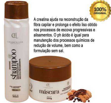 Imagem de Shampoo Manutenção De Escova Progressiva Chanceller - 550Ml