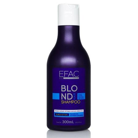 Imagem de Shampoo Matizador EFAC Blond Hair - 300mL - Efac for professionals