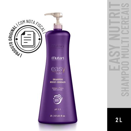 Imagem de Shampoo Multi Cereais Mutari - Easy Nutrit PROF - 2l
