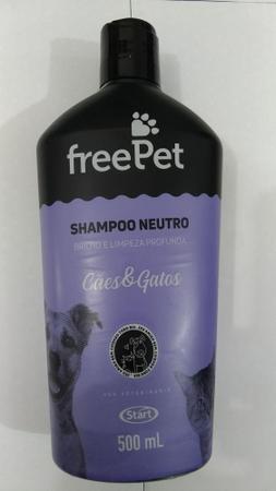 Imagem de Shampoo neutro para cães e gatos FreePet 500ml - Start