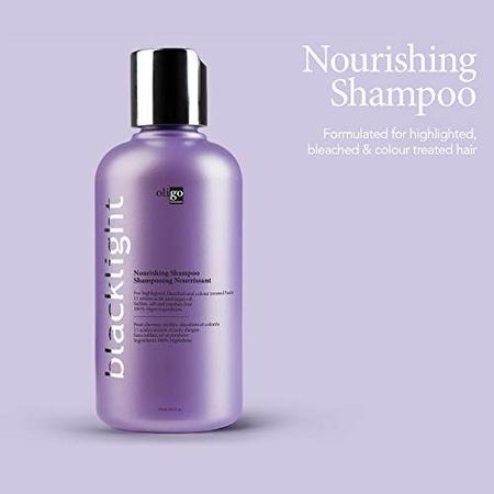 Imagem de Shampoo nutritivo Blacklight da Oligo Professionnel  Moi