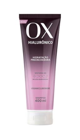 Imagem de Shampoo Ox Hialurônico 400Ml - OX COSMÉTICOS