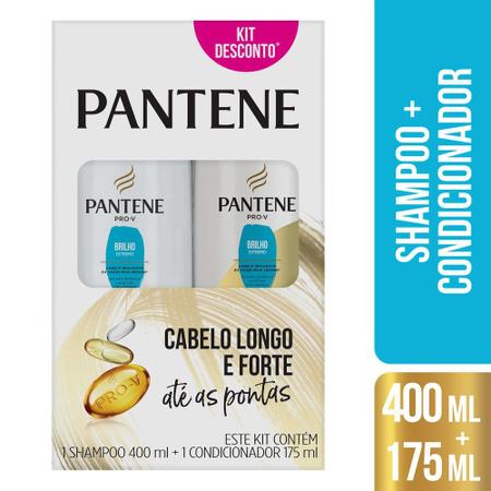 Imagem de Shampoo Pantene Brilho Extremo 400ml + Condicionador 175ml