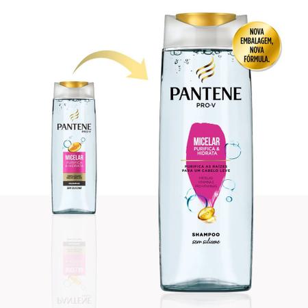 Imagem de Shampoo Pantene Micelar Purifica e Hidrata 400ml