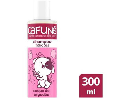 Imagem de Shampoo para Cachorro e Gato Cafuné - Mimos e Loucuras Filhote Hipoalergênico 300ml