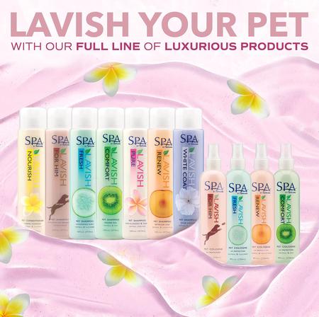 Imagem de Shampoo para cães TropicLean SPA Lavish Pure Tearless 473 ml
