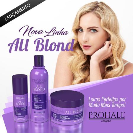 Shampoo Profissional All Blond Prohall Extrato De Uva 300ml - Shampoo  Profissional - Magazine Luiza