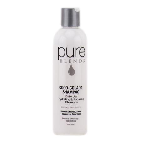 Imagem de Shampoo Pure Blends para uso diário, hidratante, reparador, 250 ml