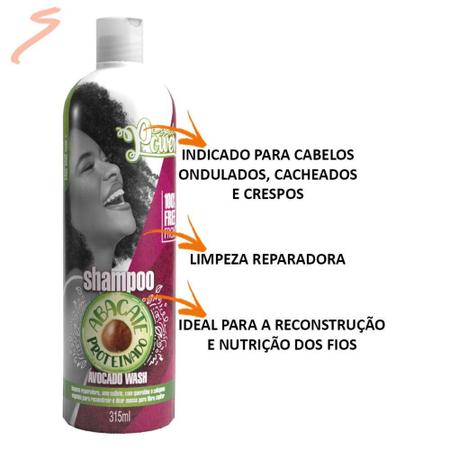 Imagem de Shampoo Reconstrução Avocado Abacate Soul Power 315ml