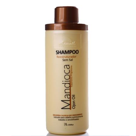 Imagem de Shampoo Reestruturador Mandioca Aramath 1L Profissional