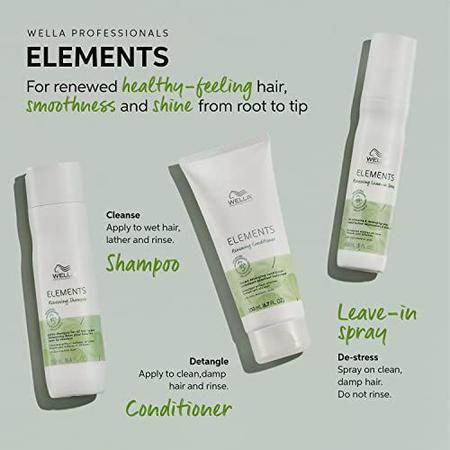 Imagem de Shampoo renovador Wella Professionals Elements, Gentle Sulf